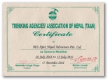 Apex Nepal Adventure's Legal Document